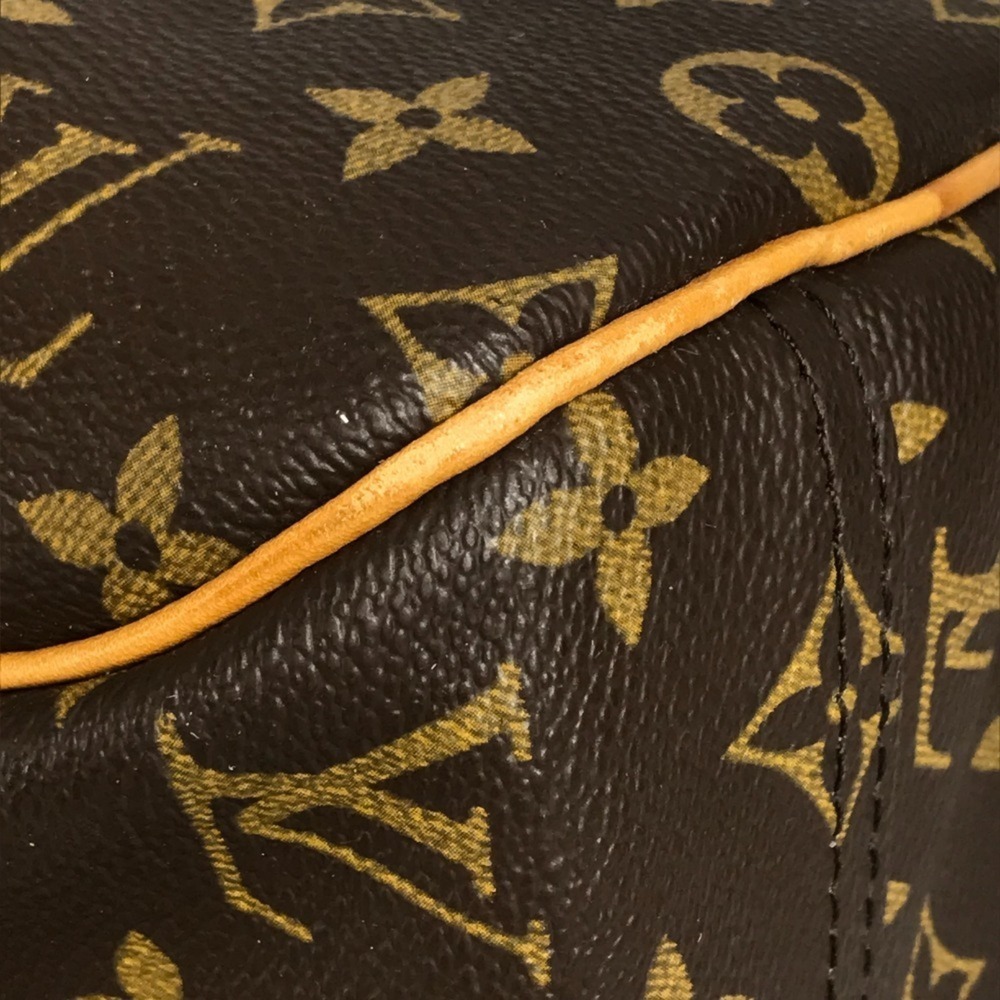LOUIS VUITTON Brown Monogram Canvas Boston Bag - Picture 6 of 16